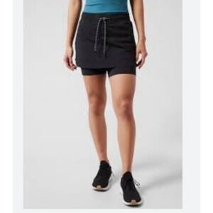 Athleta Women's Trekkie North  Skort Size 8 Black